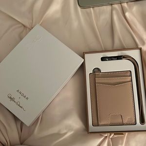 Andar Leather keychain wallet! Brand new